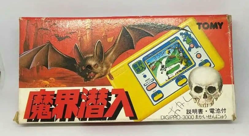 魔界潜入 トミー LSIゲーム 電子ゲーム 箱 説明書