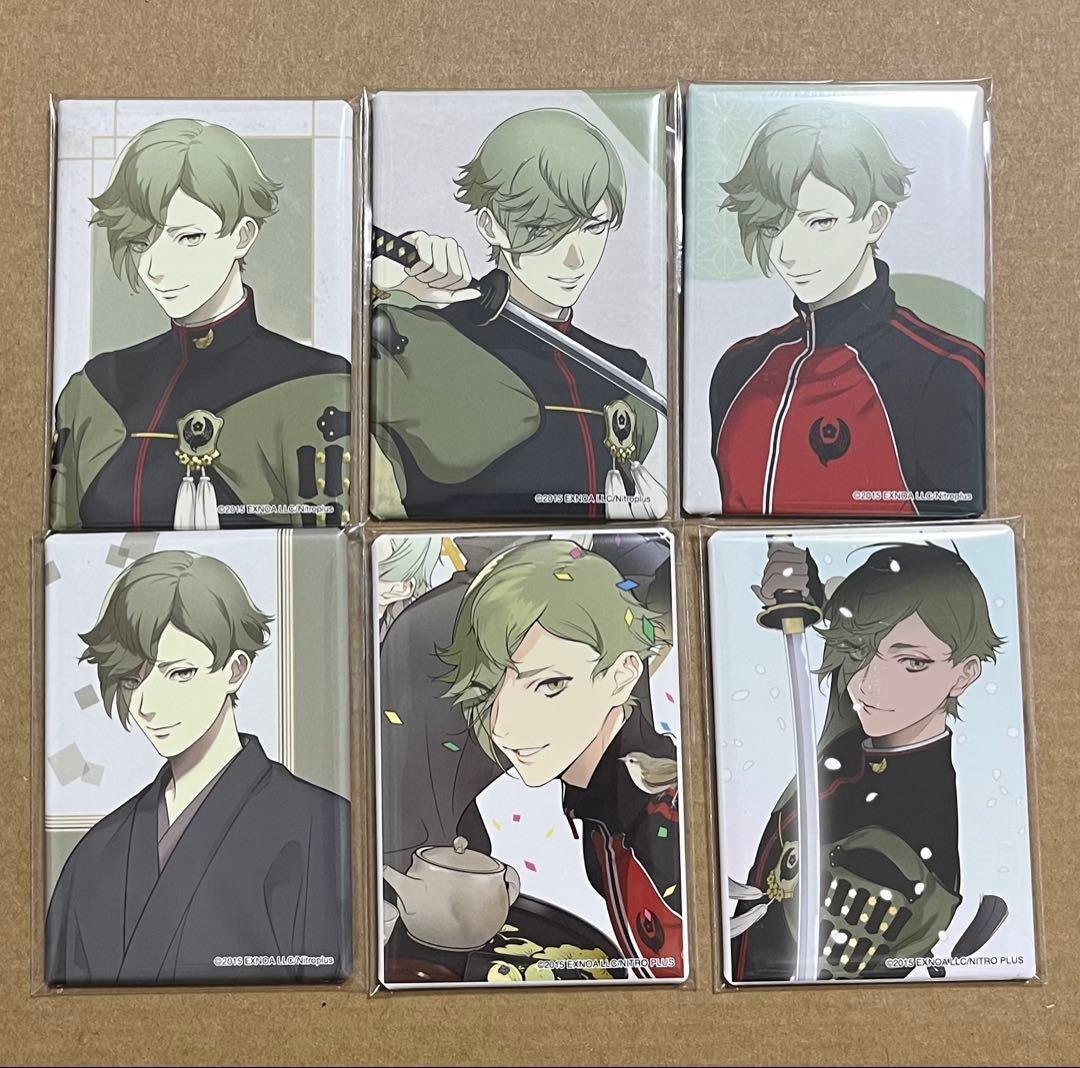 鶯丸　スクエア缶バッジ