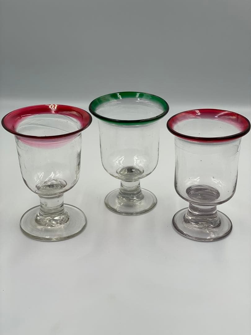 レトロ氷コップ　３個セット