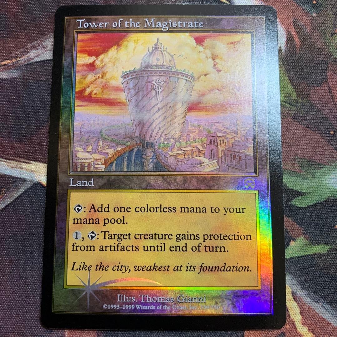 市長の塔　英語　foil 1枚