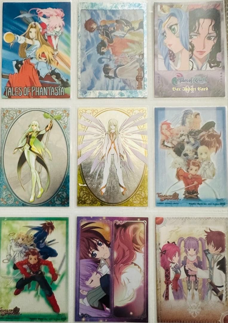 テイルズオブシリーズ/BOX特典カードセット/非売品
