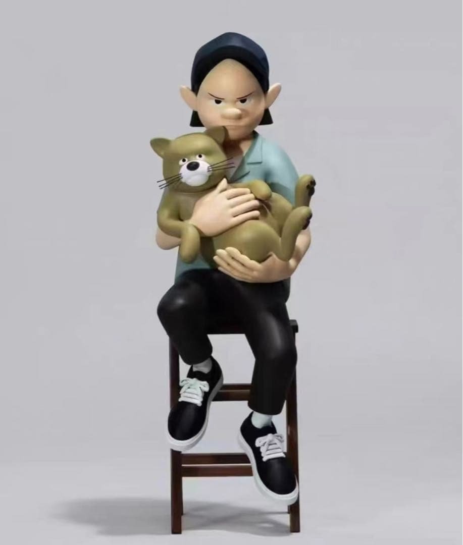 花井佑介（Yusuke Hanai）の彫刻作品「Buddy」