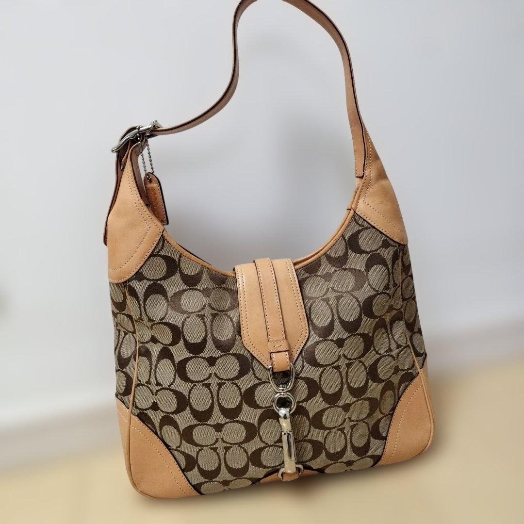 Coach ハンプトンズ　ワンショルダーハンドバッグ