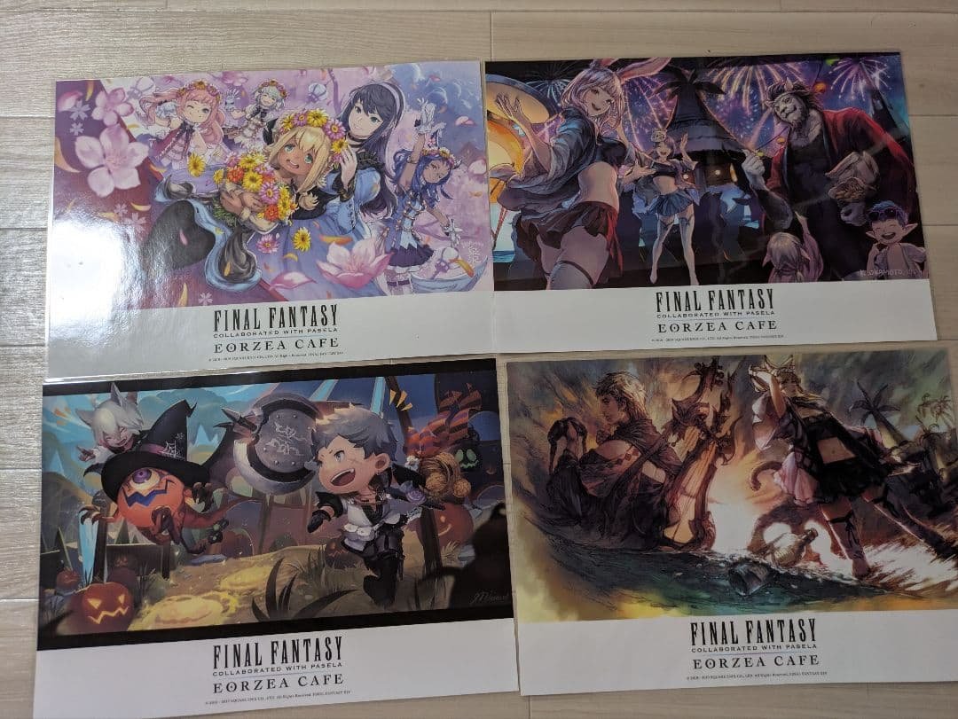 エウルゼアカフェ　ランチョンマット28枚