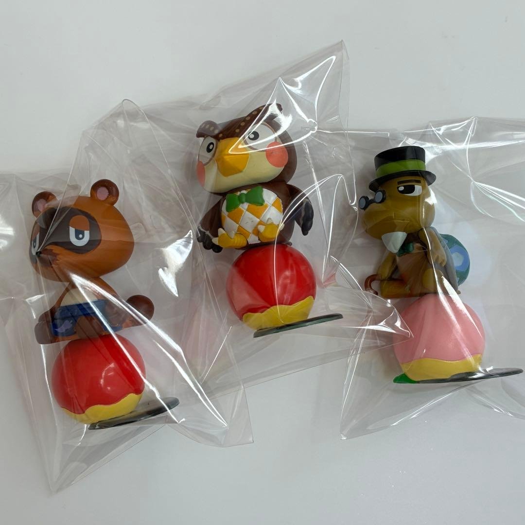 どうぶつの森 キャラプッチ フィギュア 3点セット