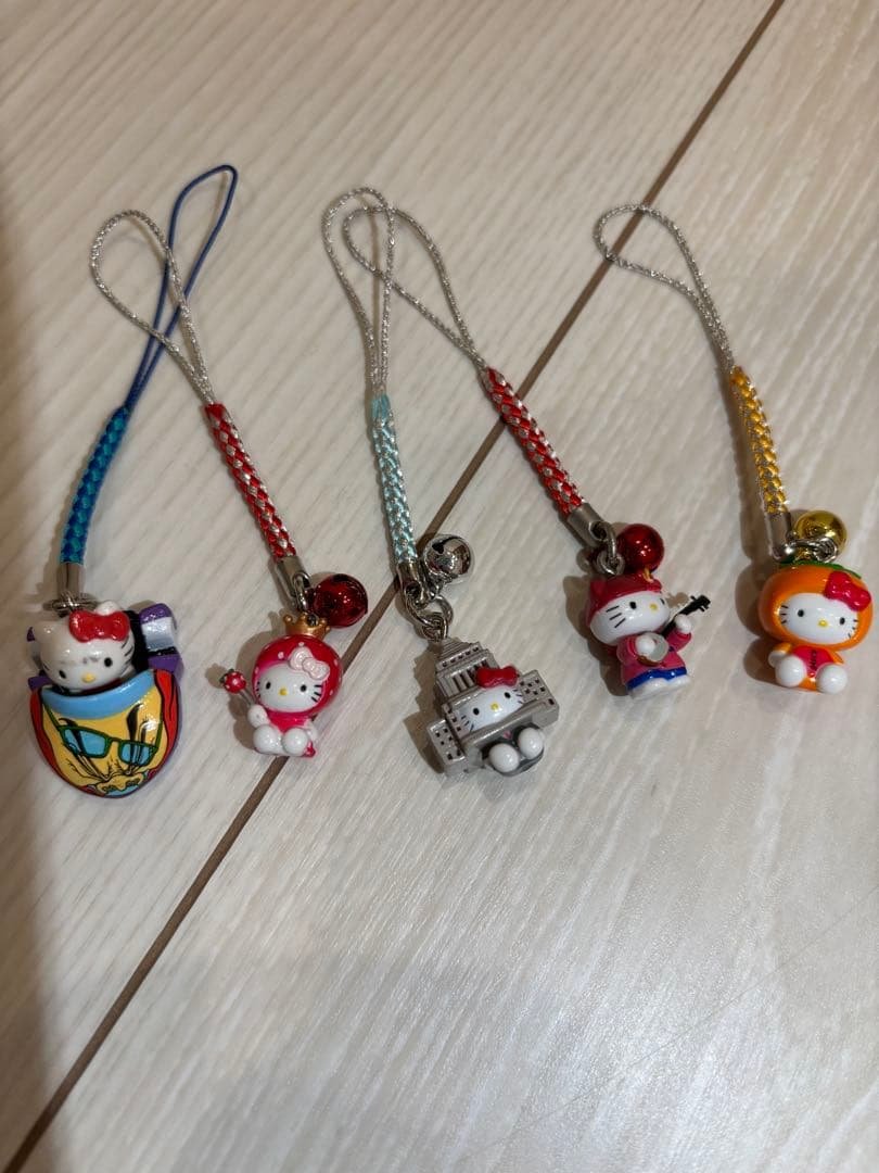 ハローキティ ストラップ 15個セット