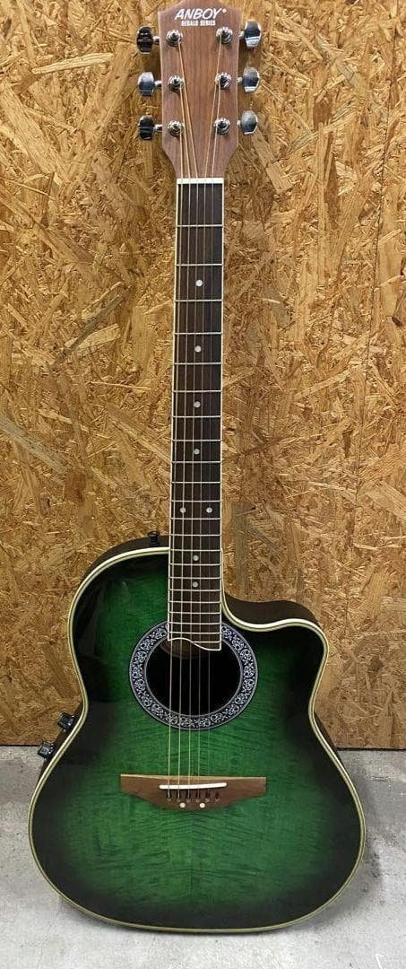 【ギター】ANBOY REA-35E グリーン
