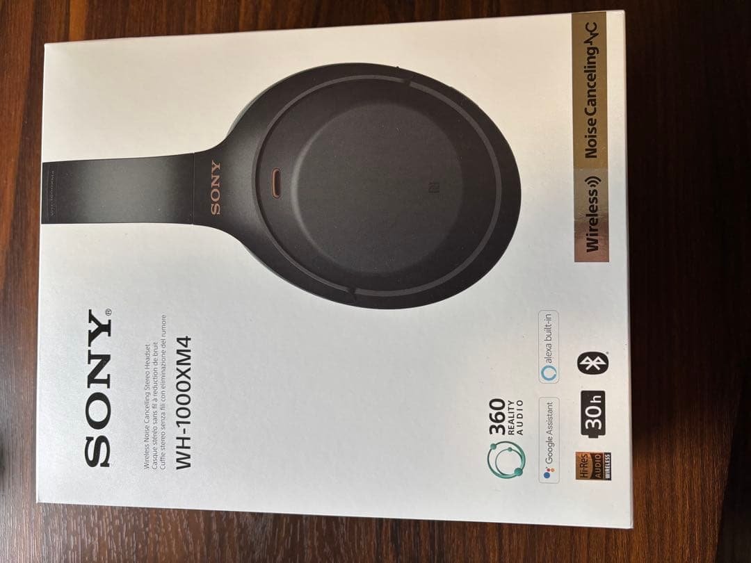 【中古・輸入品】SONY WH-1000XM4 ワイヤレスヘッドフォン
