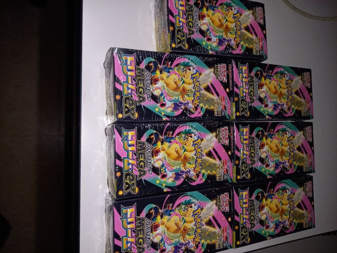 ポケモンカード　MEGAドリームex ７箱