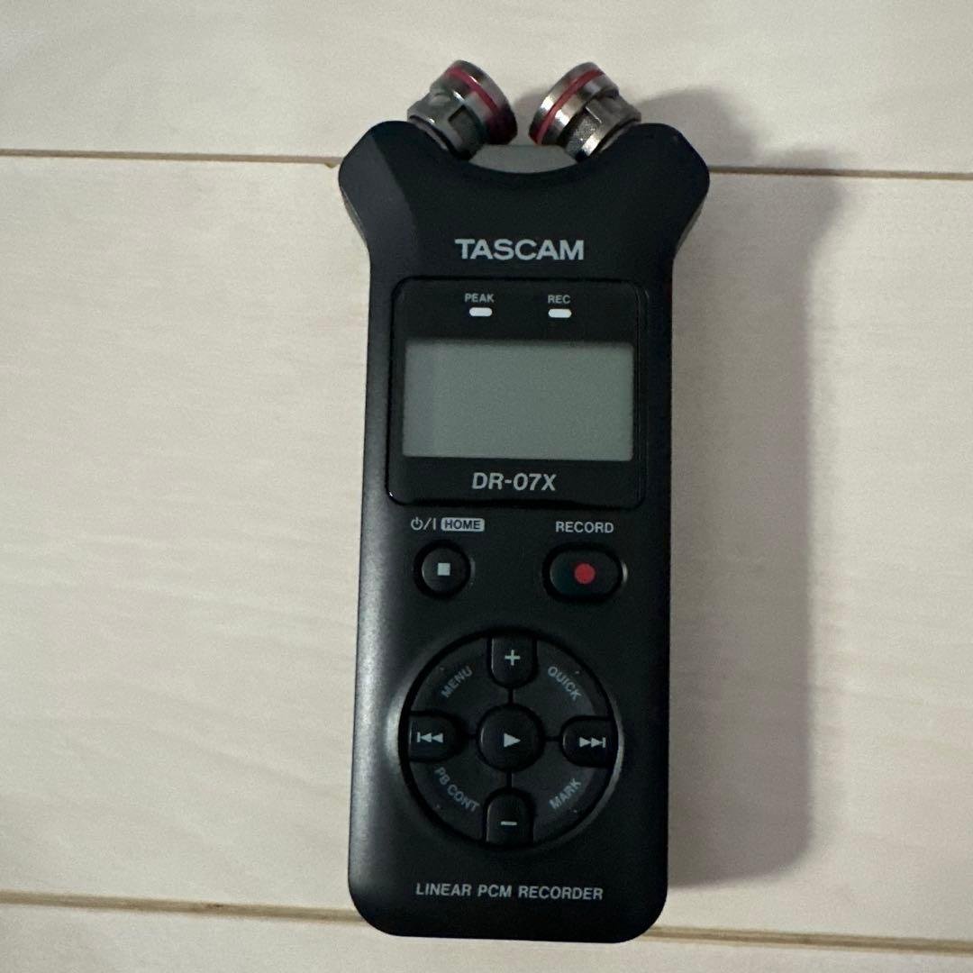配信機器・PA機器・レコーディング機器 TASCAM DR-07X