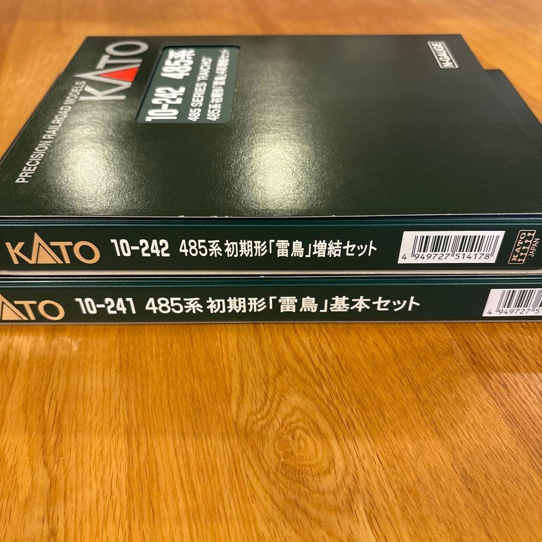 【新同】KATO 485系 初期型「雷鳥」基本増結12両フル⑥付属品未使用未開封