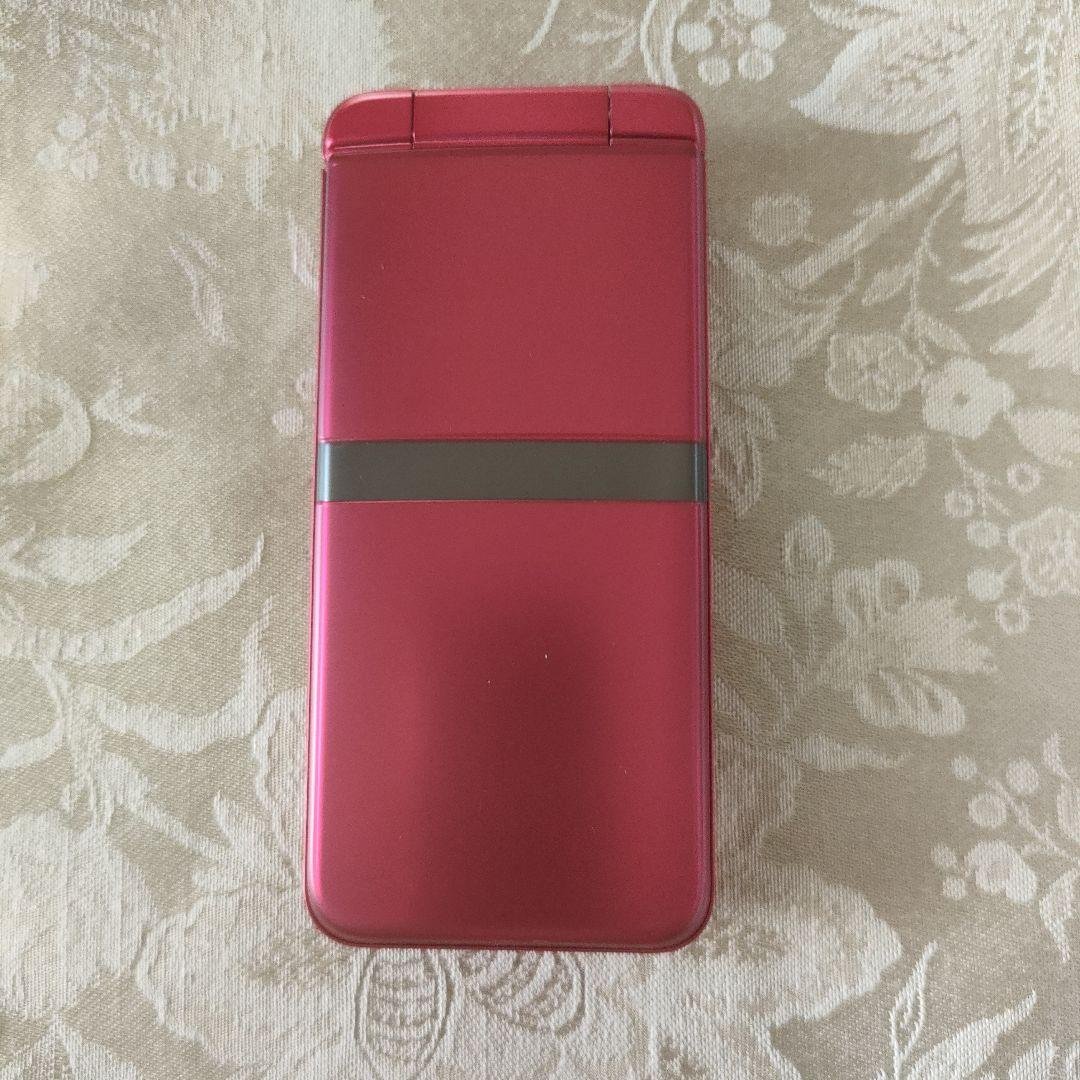 DIGNO docomo ガラホ 折りたたみ式 KY-42C レッド 携帯電話