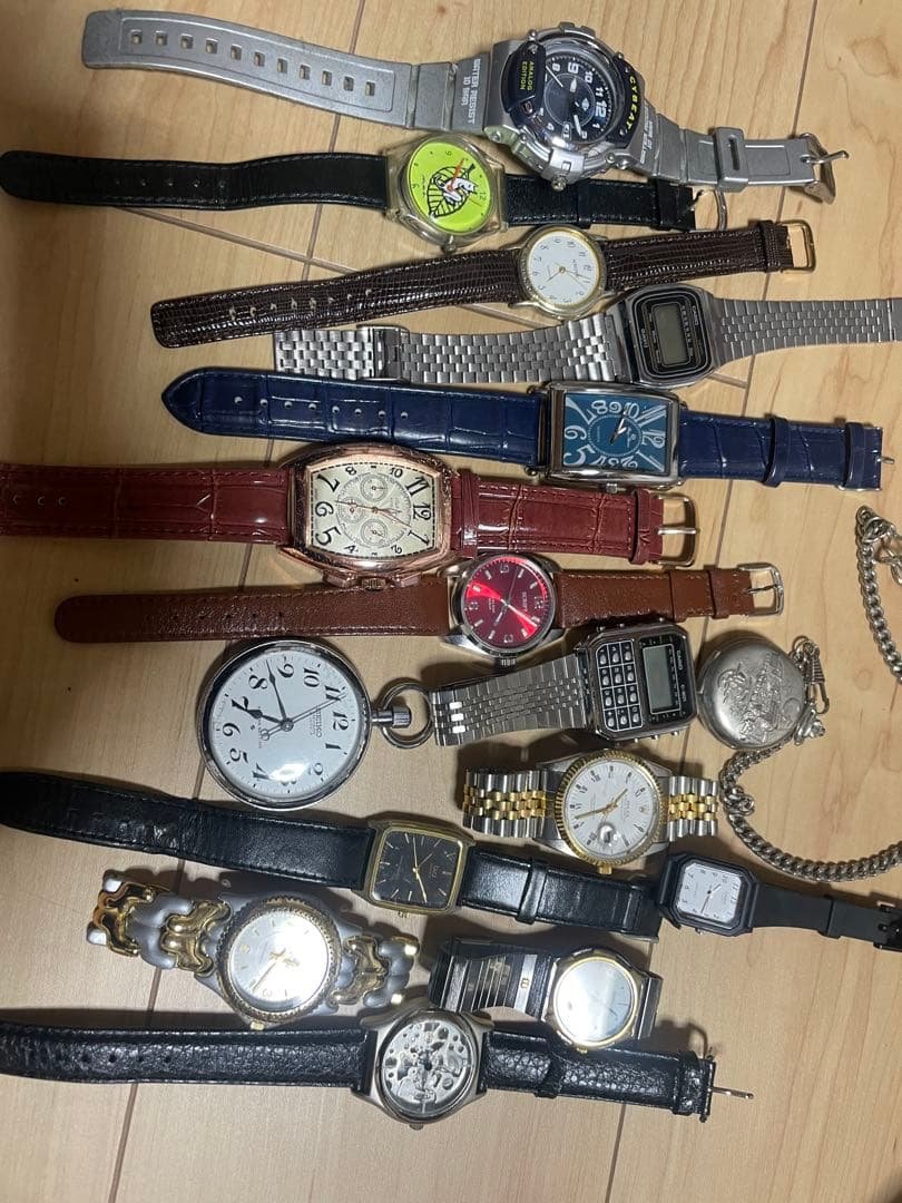 ジャンク時計まとめ