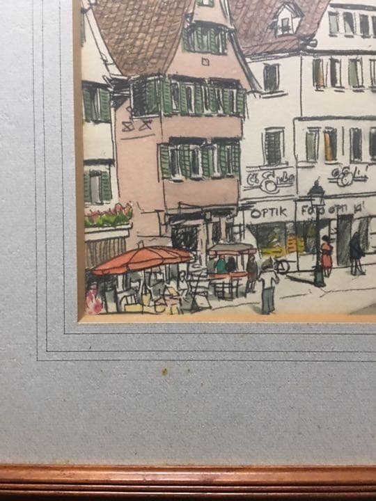 石川 滋彦 水彩画