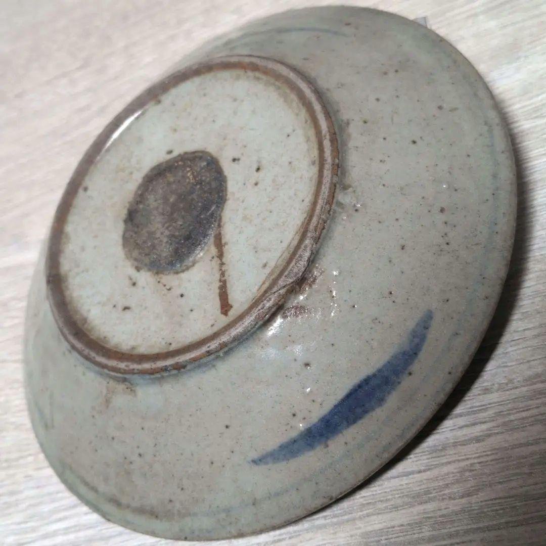 清花菊花紋小皿 中国 古美術 骨董