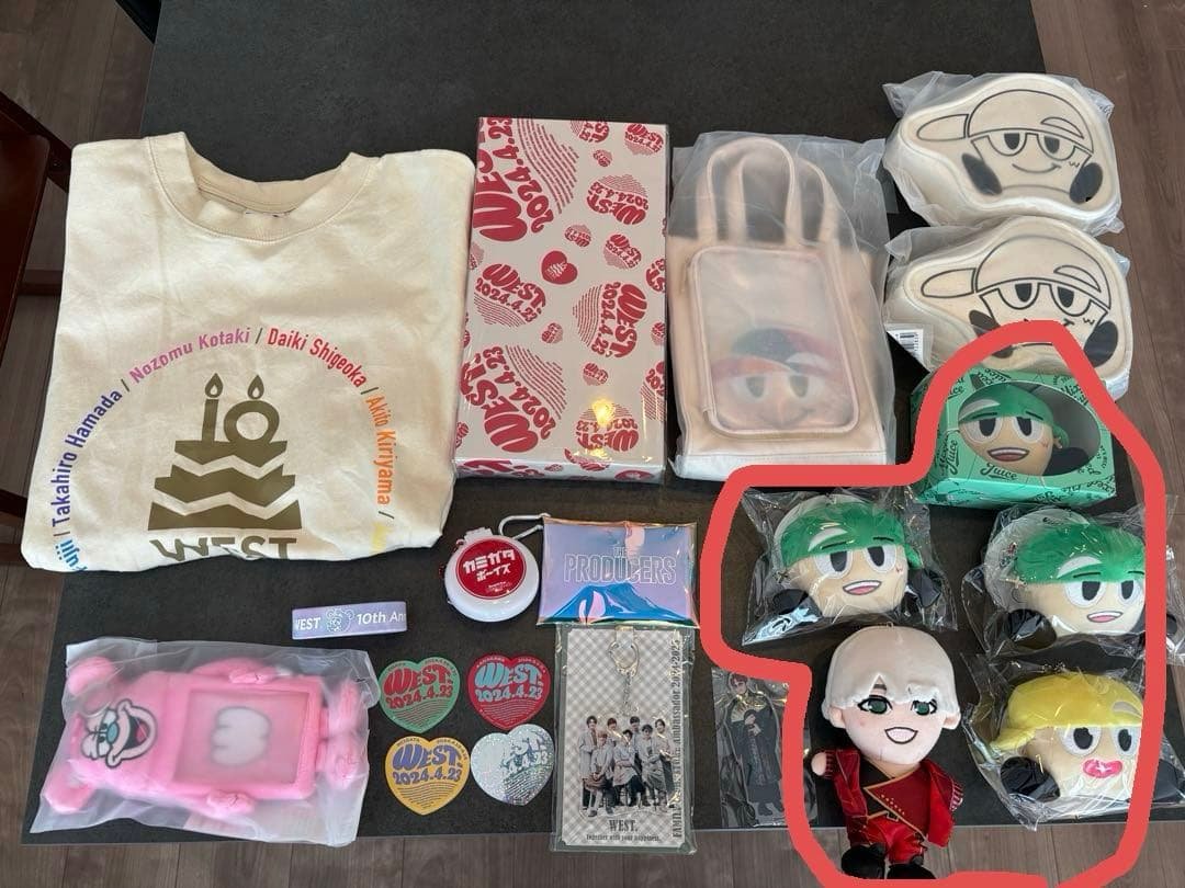WEST. やつぬいセット