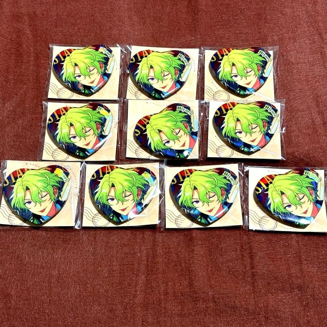 あんスタ 中国限定　ハート 缶バッジ TRIP アルバム　巴日和　セット