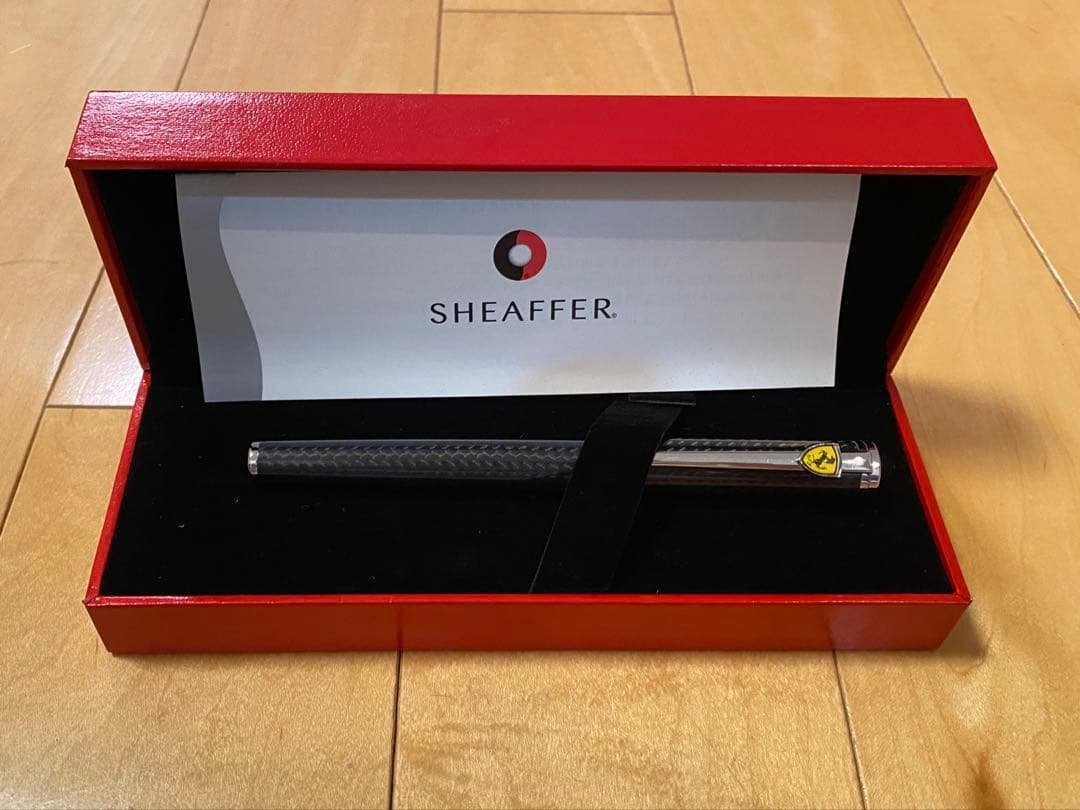 【新品未使用品】Ferrari 万年筆 専用ケース付き　sheaffer