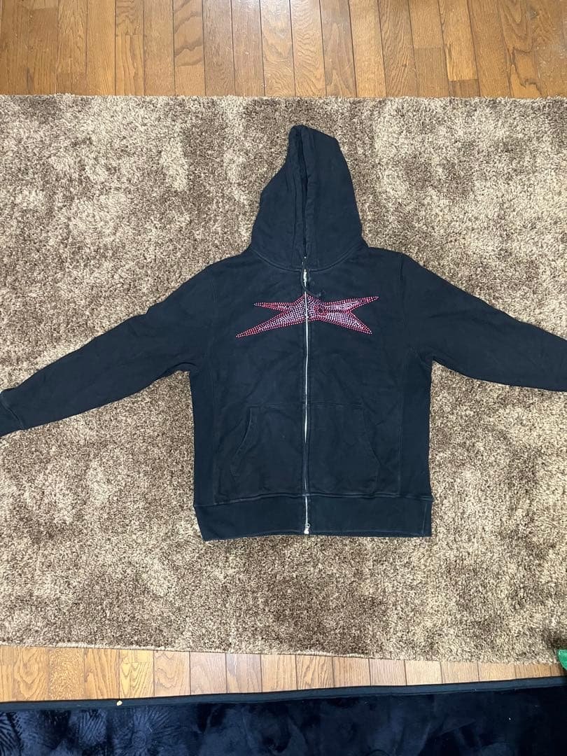 carpet company スタッズパーカー　M