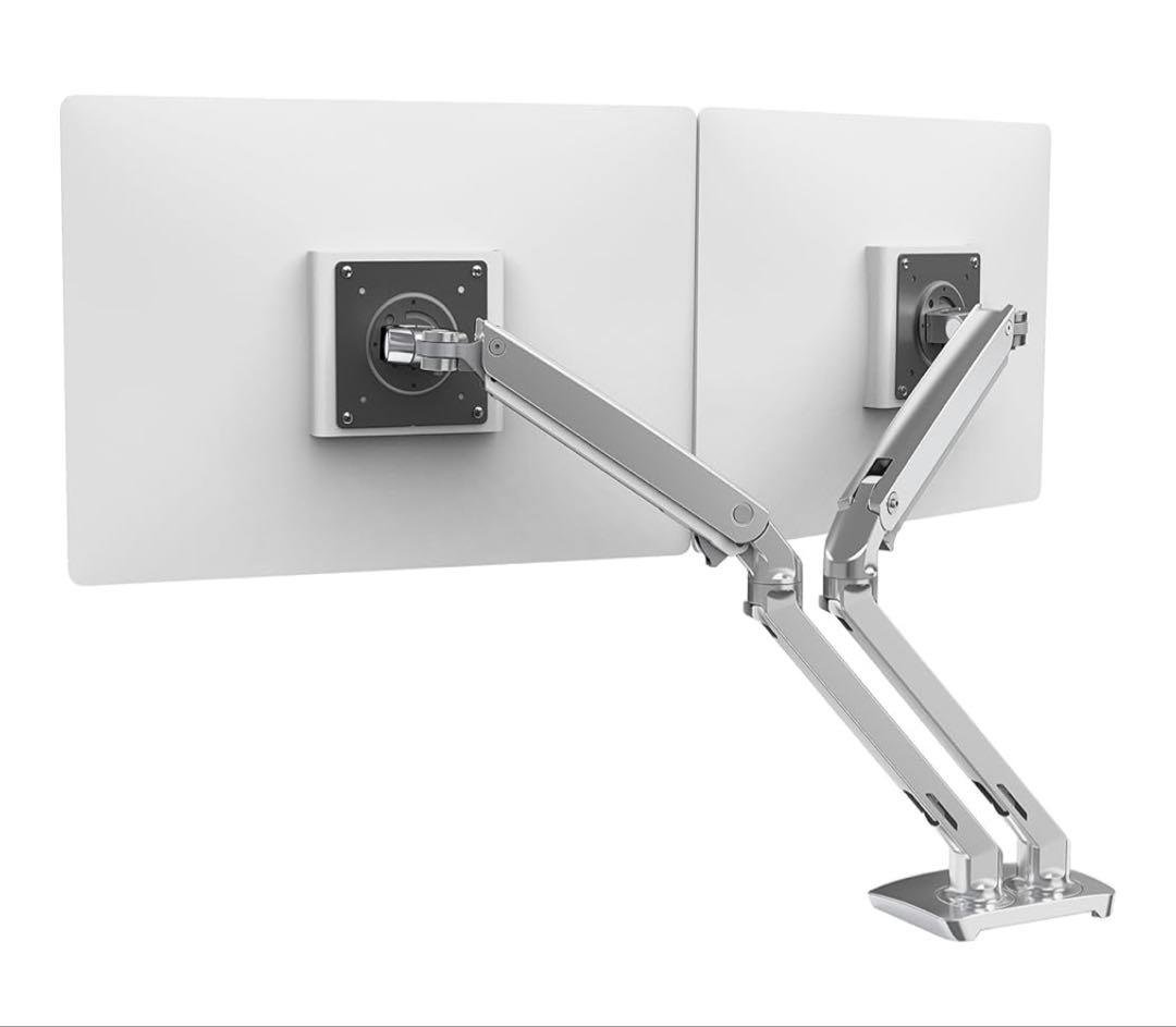 エルゴトロン MXV モニターアーム デュアル スリムタイプ 2画面 アルミ