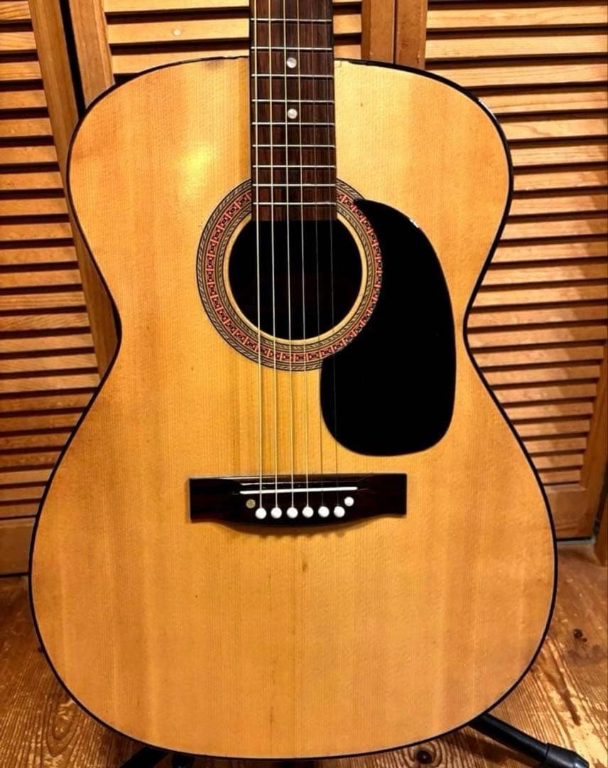 【本日限定/希少】70s HARRY DANIEL ゼロフレット アコギ JV