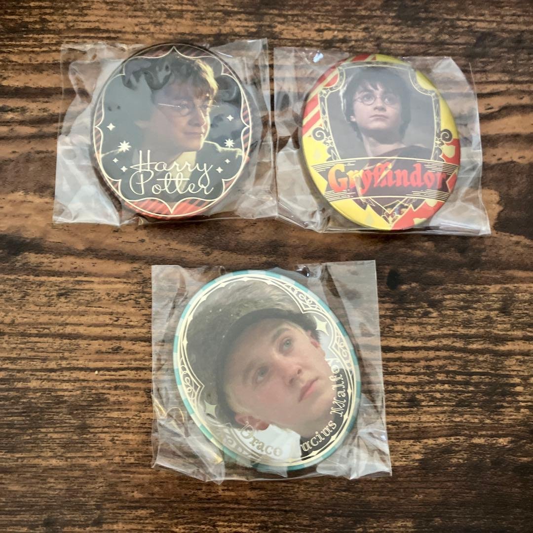 ハリーポッター オーバル缶バッジ