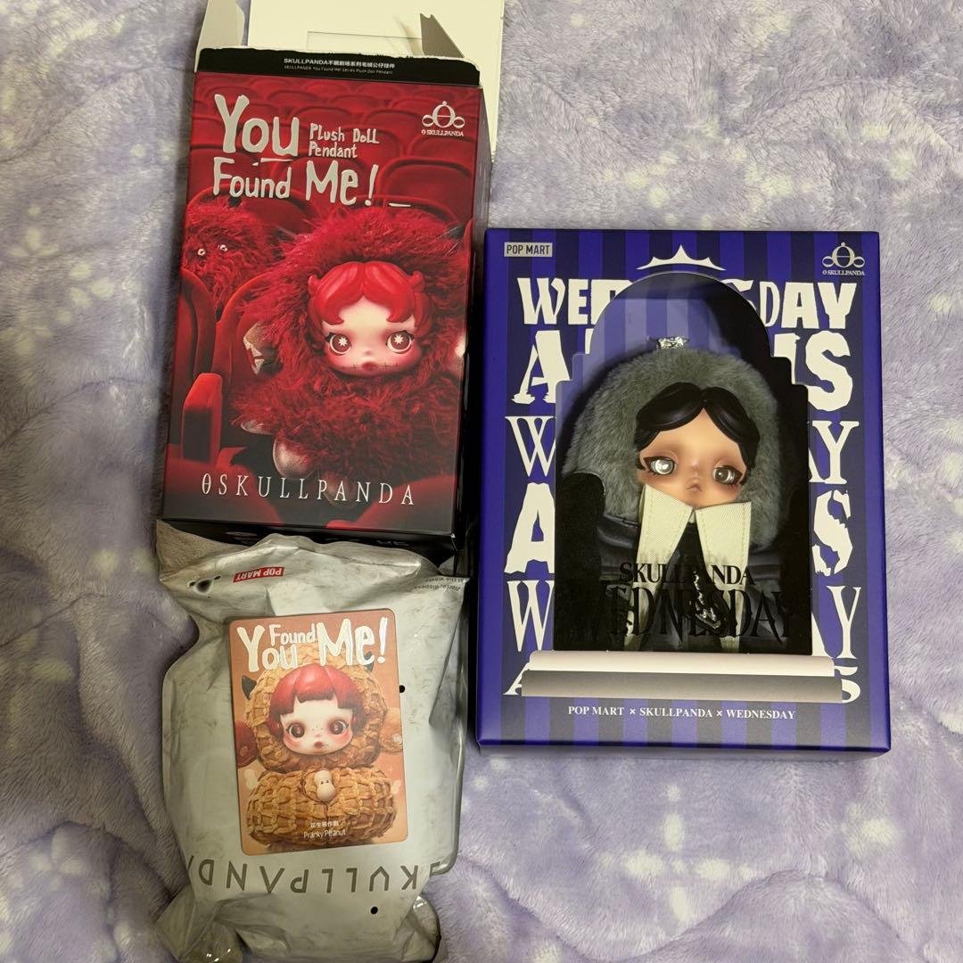 M*O様 SKULLPANDA×Wednesdayスカルパンダ You Foun