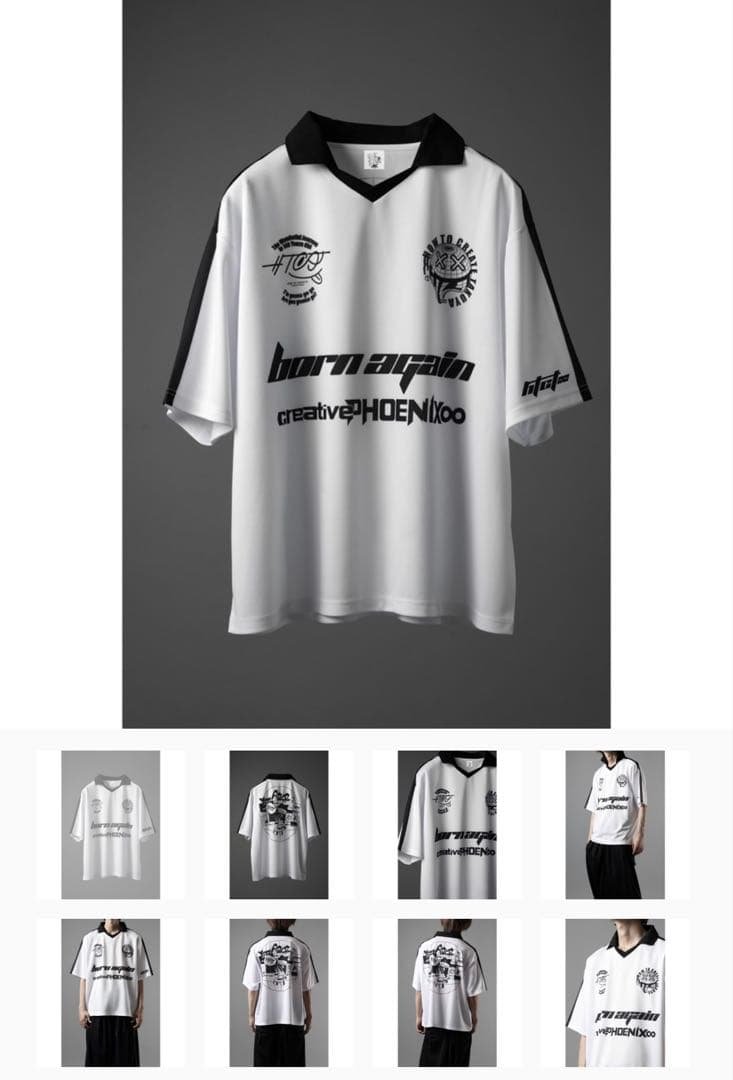 【新品】TAKUYA∞の創り方 フットボール Tシャツ/ホワイト M