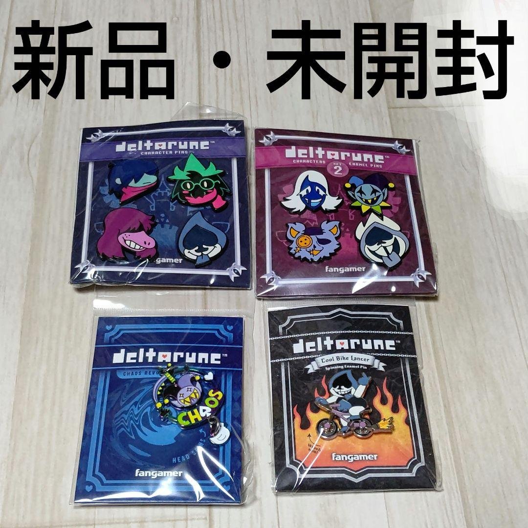 【新品・未開封】DELTARUNE ピンバッジ まとめ売りfangamer
