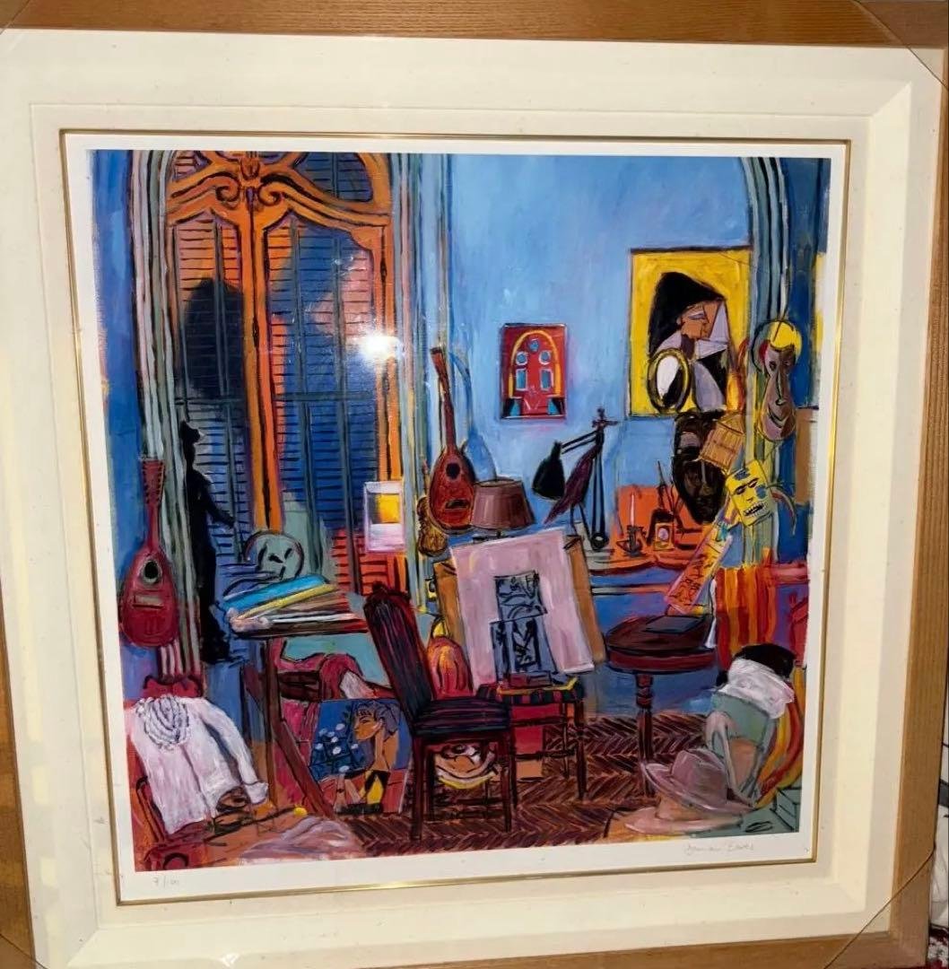 Damian Elwes ダミアンエルウェスアトリエシリーズピカソ限定7/100