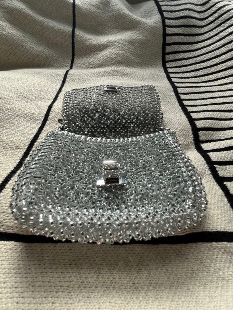 美品　アンテプリマ　ルッケット　ARGENTO（シルバー）