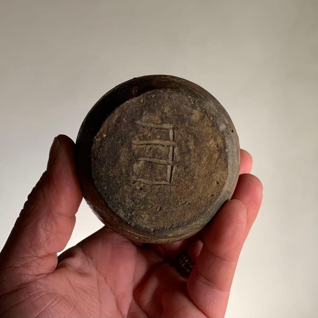 喜名 知花焼 焼締褐釉瓶 徳利 酒器 古美術 琉球美術 古道具 アンティーク