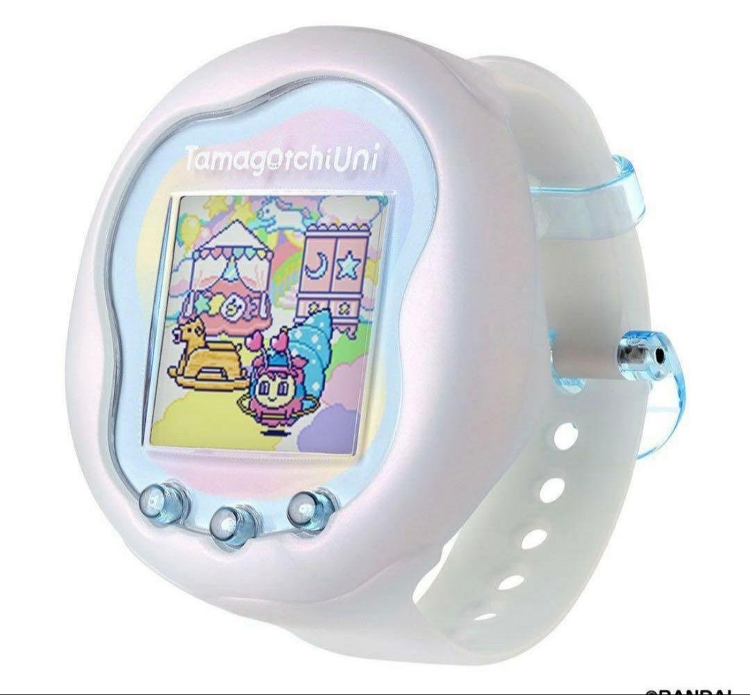 お*ん様 たまごっちユニ　プリズムホワイト