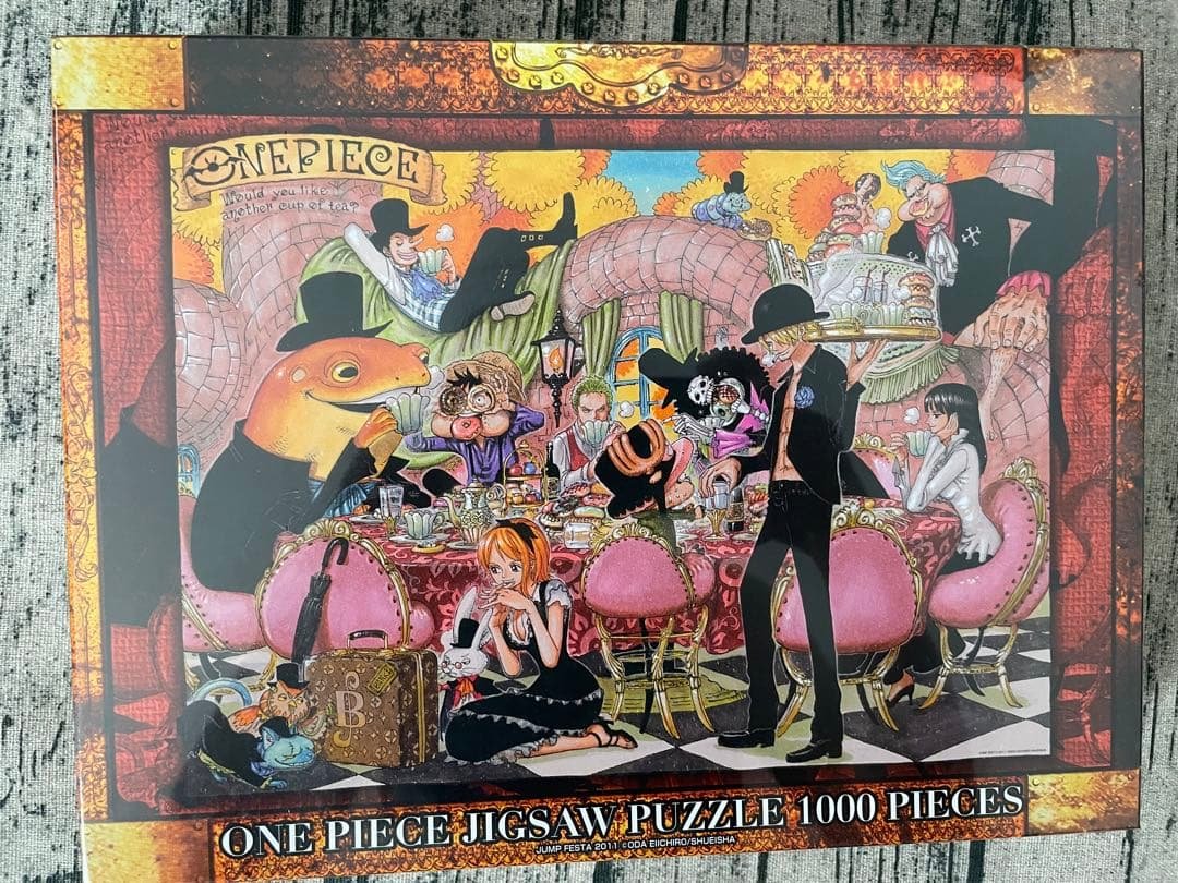 送料無料　ジグソーパズル　原画 ワンピース　1000ピース