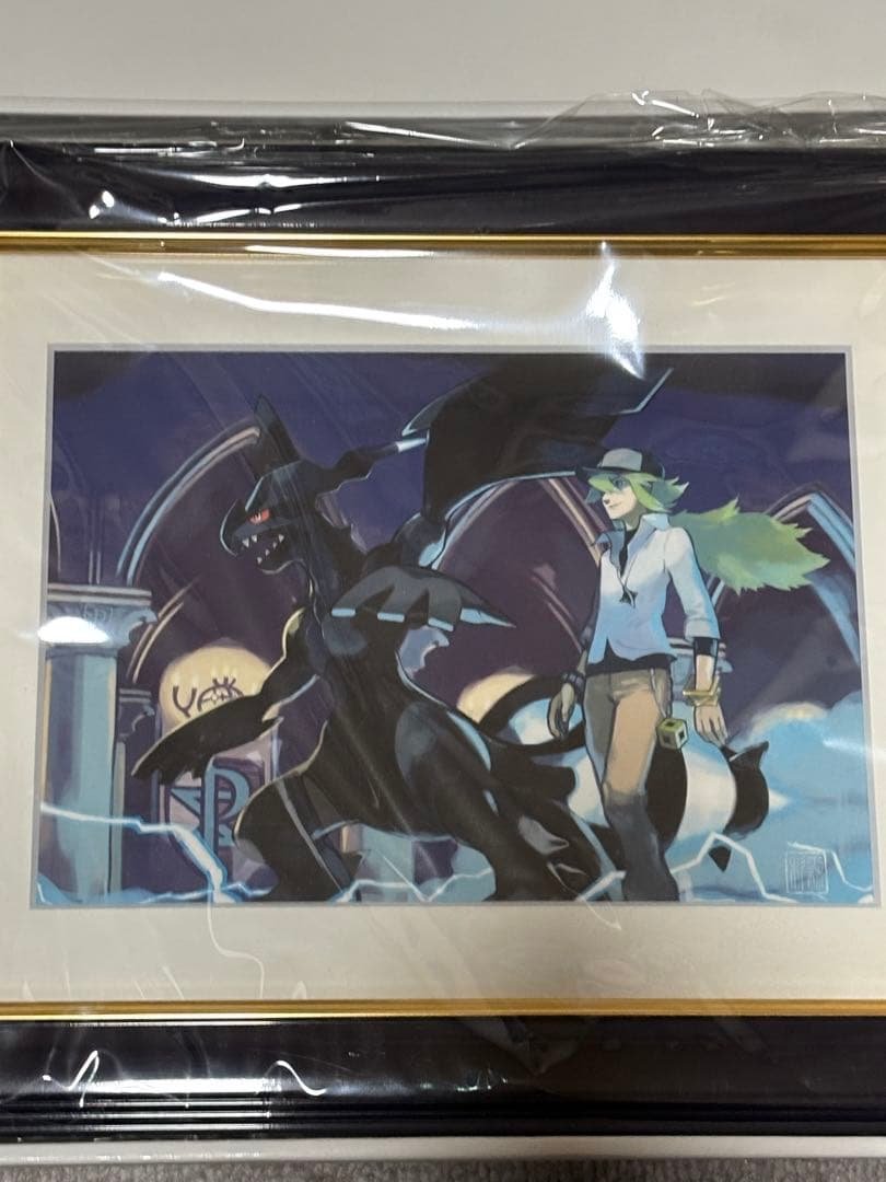 ポケモンセンター 複製原画 コレクタブルアートNのゼクロム 日本限定　ポケカ