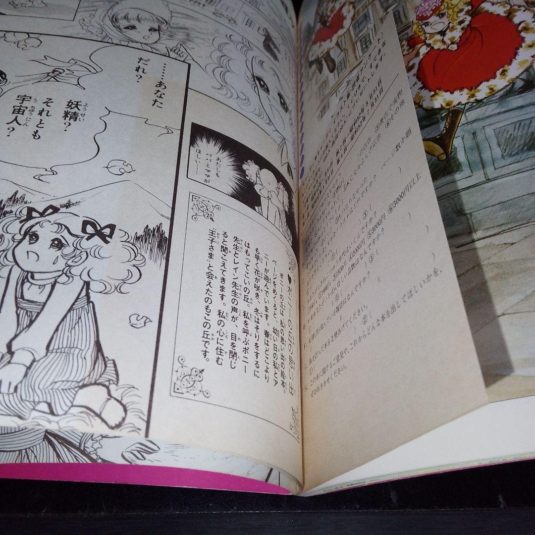 【未開封 スレなし/折れ1ヶ所】キャンディ・キャンディ イラスト集2冊 おまけ付