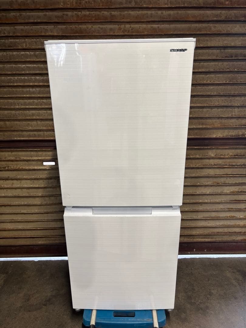 シャープ ノンフロン冷凍冷蔵庫 152L SJ-D15G-W 2021年製