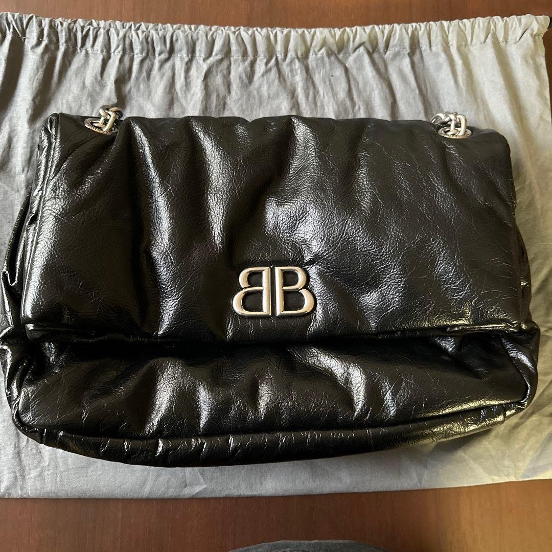 クロマロ様✴︎✴︎BALENCIAGA モナコ チェーンバッグ ミディアム