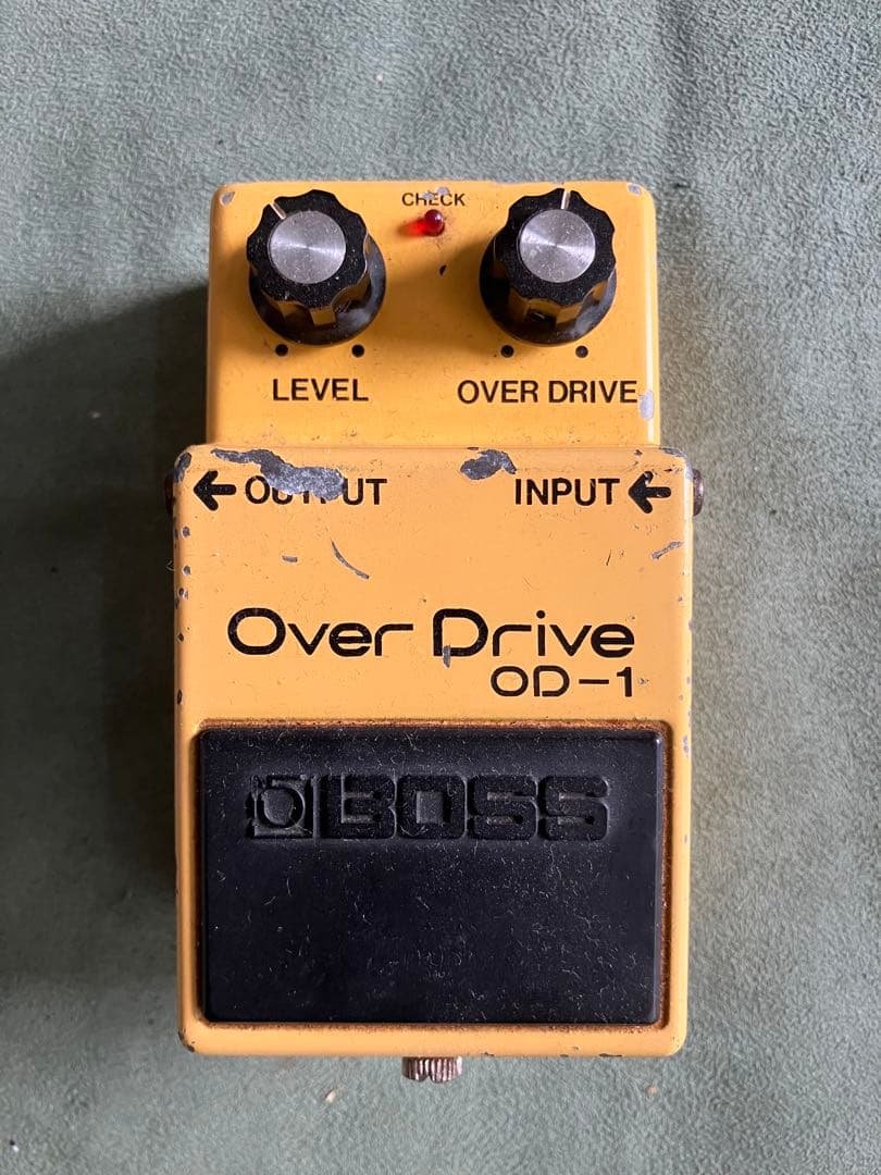 BOSS Over Drive OD-1 1980.12製造　ギターエフェクター