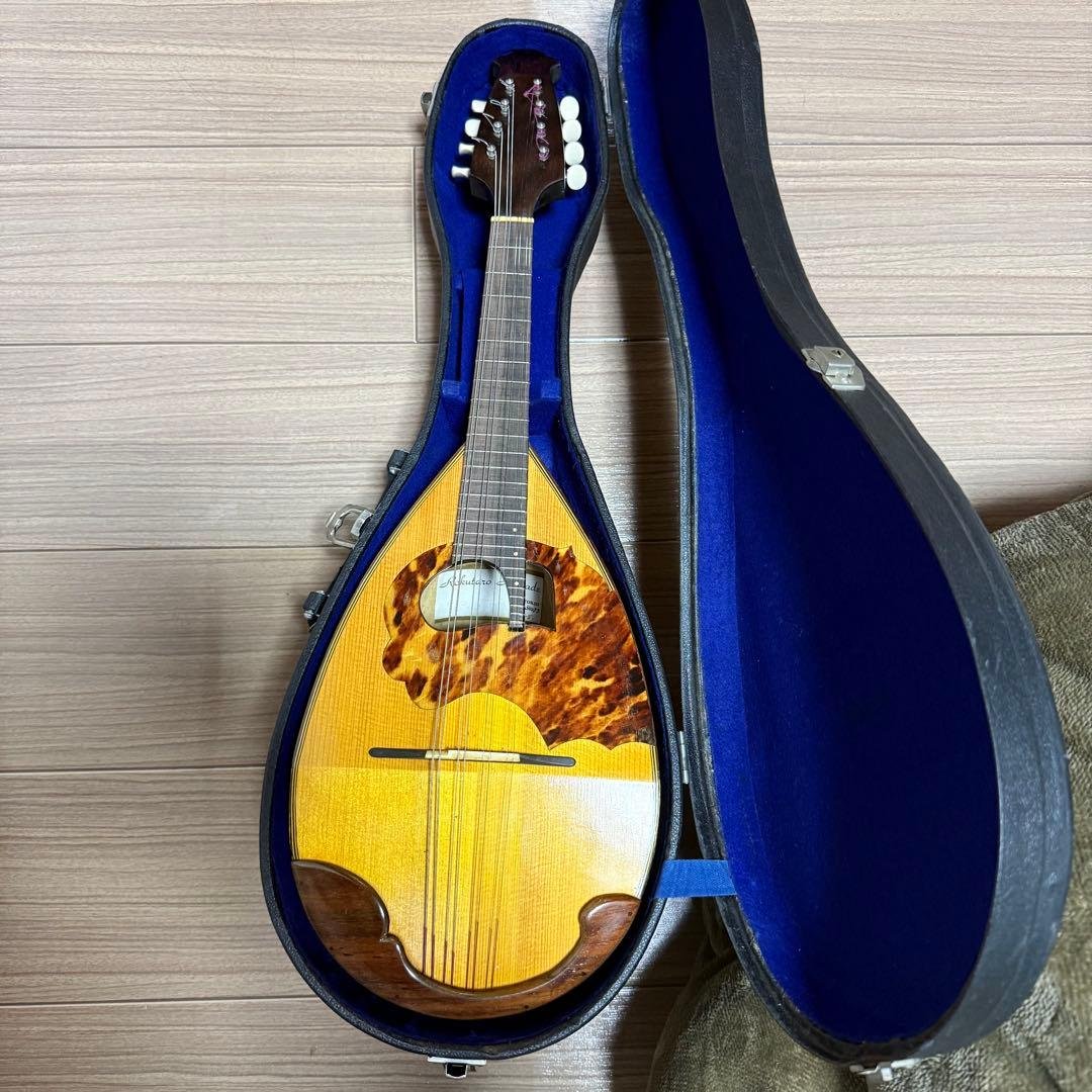 【美品】中出六太郎 ROKUTARO NAKADE マンドリン　A25 ケース付
