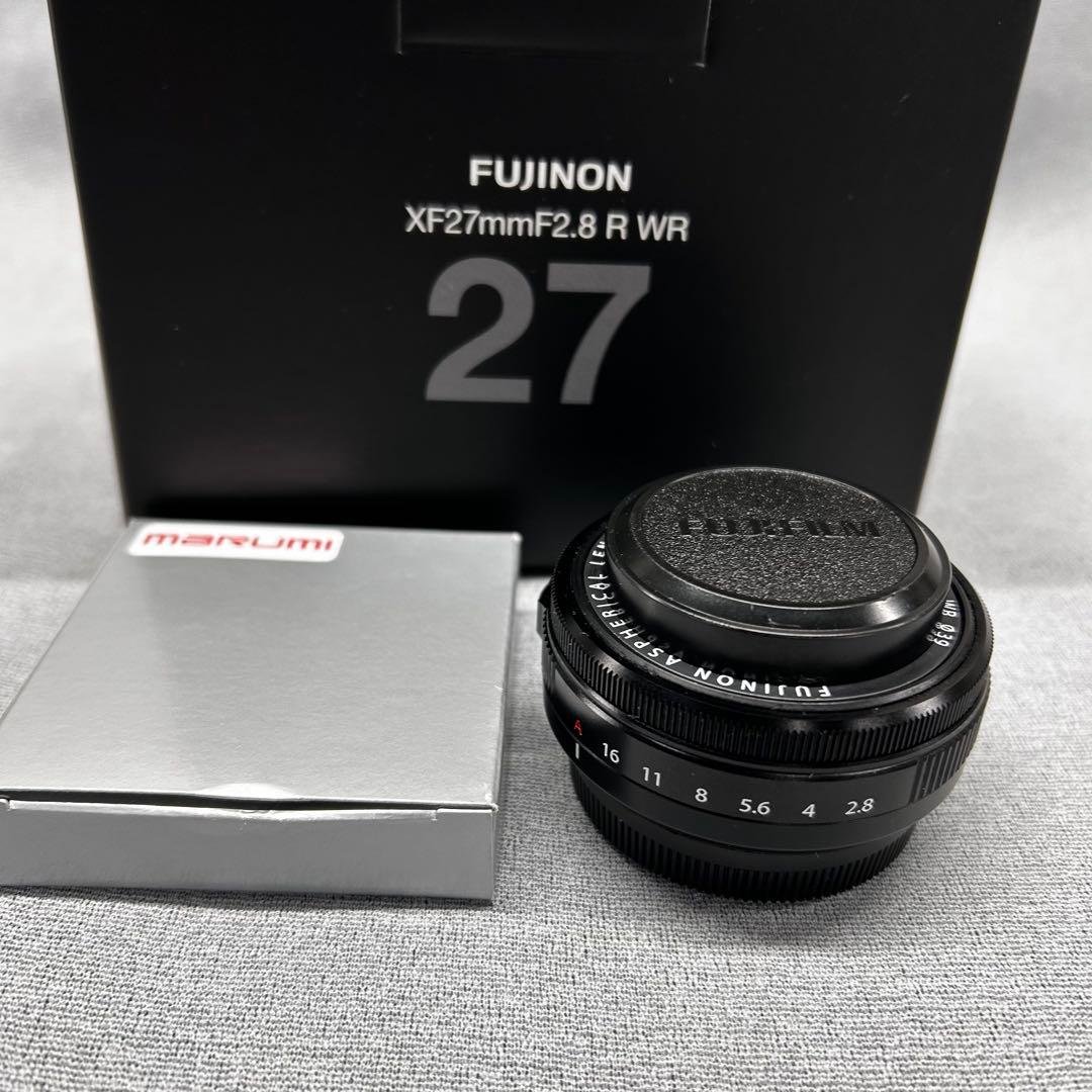 最終値下げ　FUJIFILM XF27mmF2.8 R WR 極美品