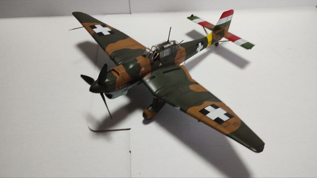 プラモデル完成機　1/48　ユンカースJu87B-2スツーカ