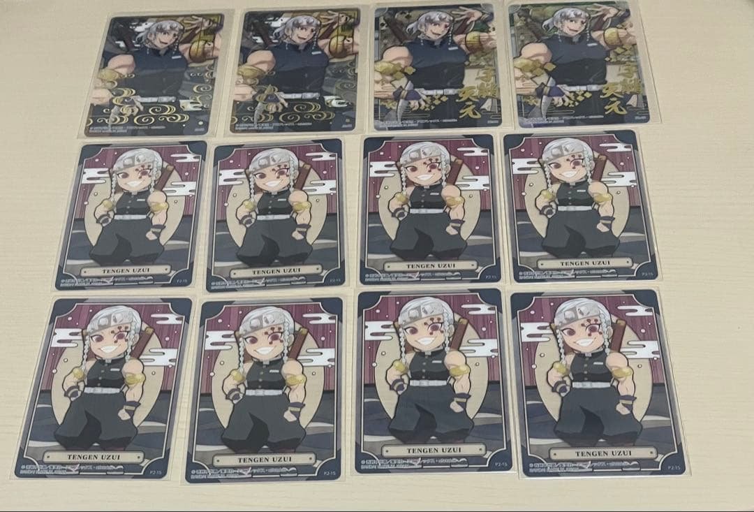 ○鬼滅の刃 ステンドグラスカード2 宇髄天元