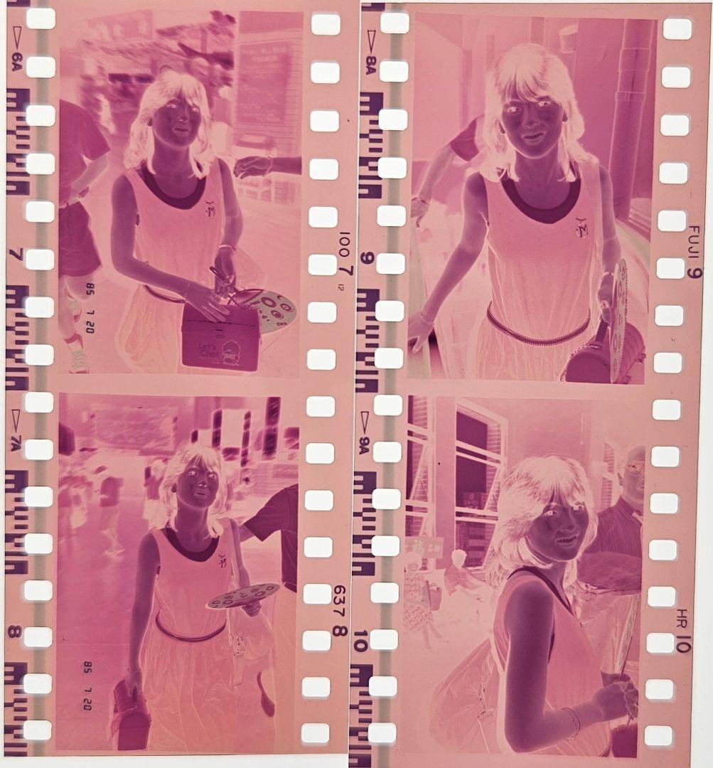 中山美穂ネガフィルム4コマ