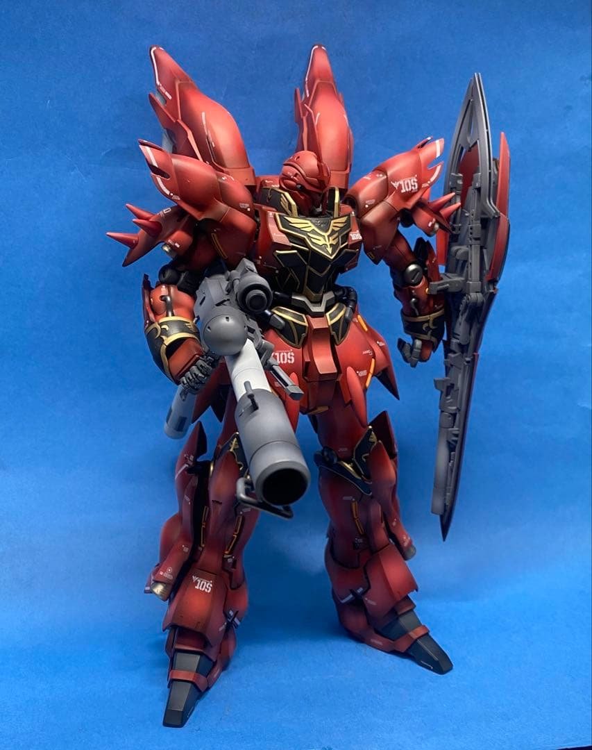 バンダイMGシナンジュプラモデル完成品