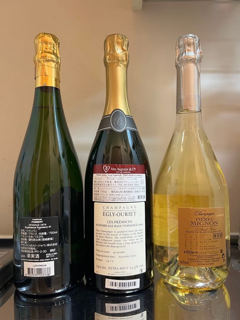 シャンパン5本セット