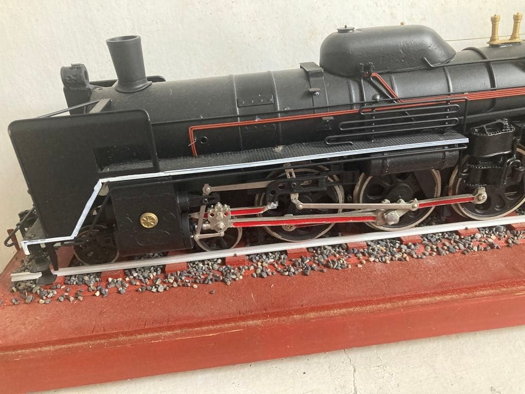 SLやまぐち号C571 CHALLENGE 20000キロ蒸気機関車模型