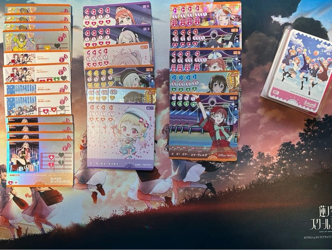 ラブライブカードゲーム　ラブカ　エマ嵐珠　エマランジュ　デッキ