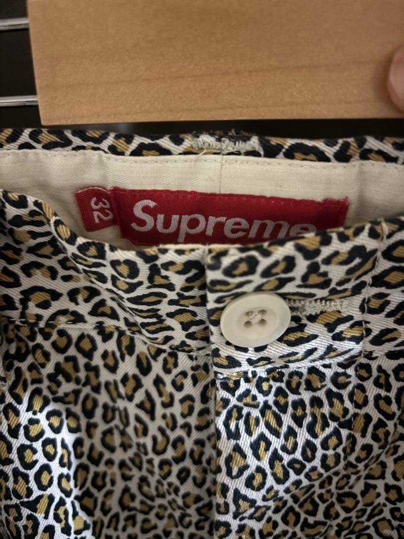 パンツ Supreme Chino Pant Leopard 32