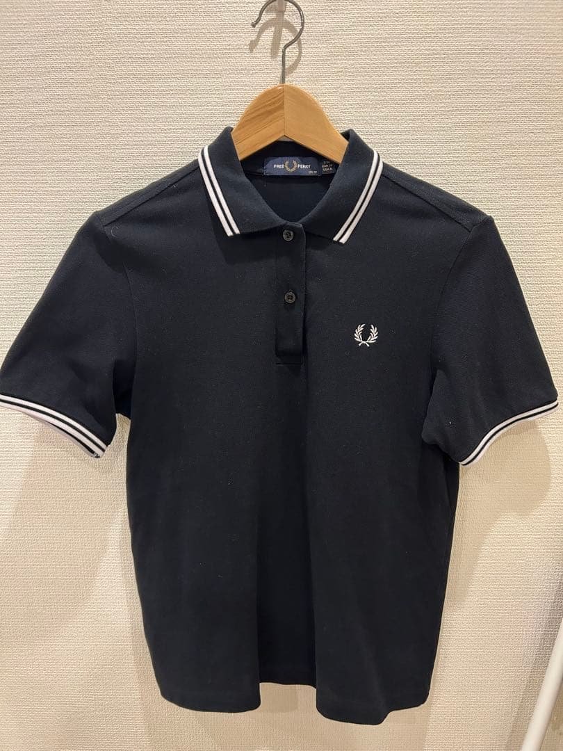 フレッドペリー　ポロシャツ　ブラック